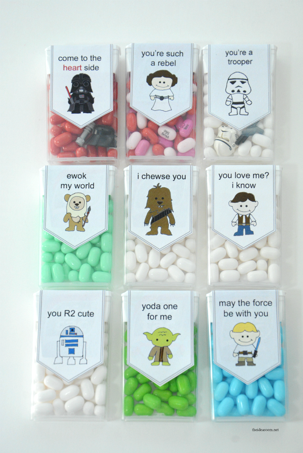 Star-Wars | Free Printable Star Wars Valentine's for the kids classroom or your friends and family. Perfect for your Star Wars fans.