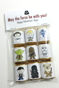 Star Wars Valentine’s Candy Wrappers - The Idea Room