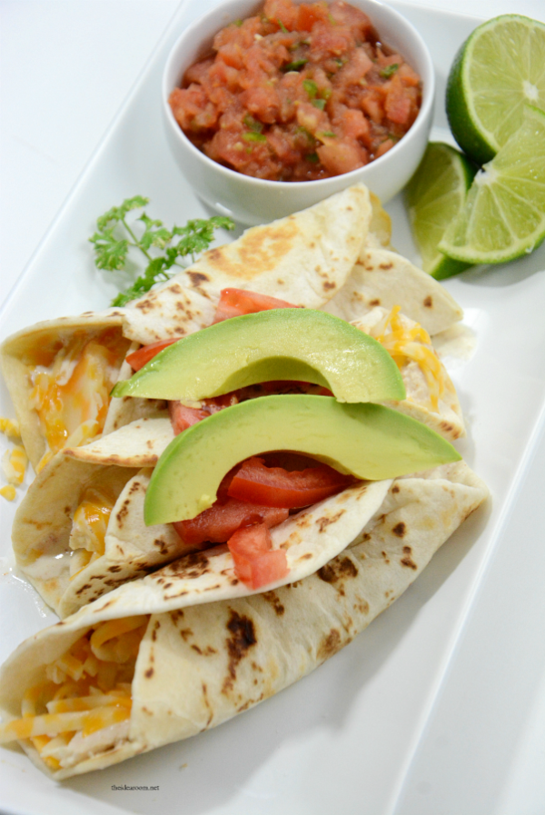 Slow Cooker Chicken Taquitos The Idea Room