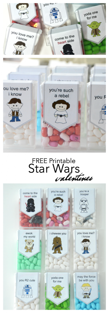 star wars | Free Printable Star Wars Valentine's for the kids classroom or your friends and family.  Perfect for your Star Wars fans.