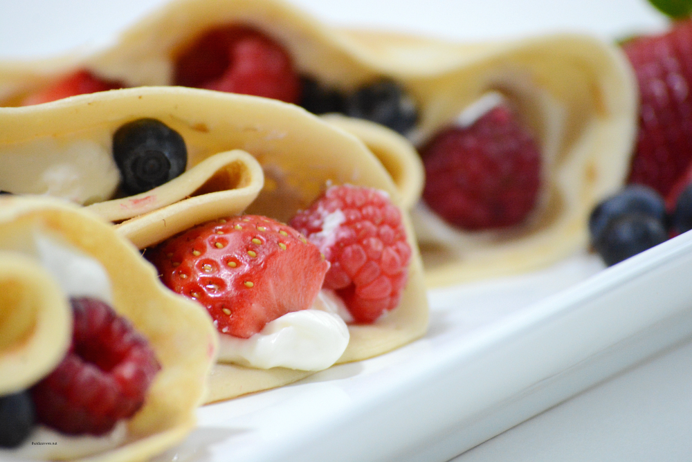 Recipes | Make these Berry Cream Cheese Crepes for Breakfast or a Brunch. The BEST Crepe Recipe we have found! Make them sweet or savory!