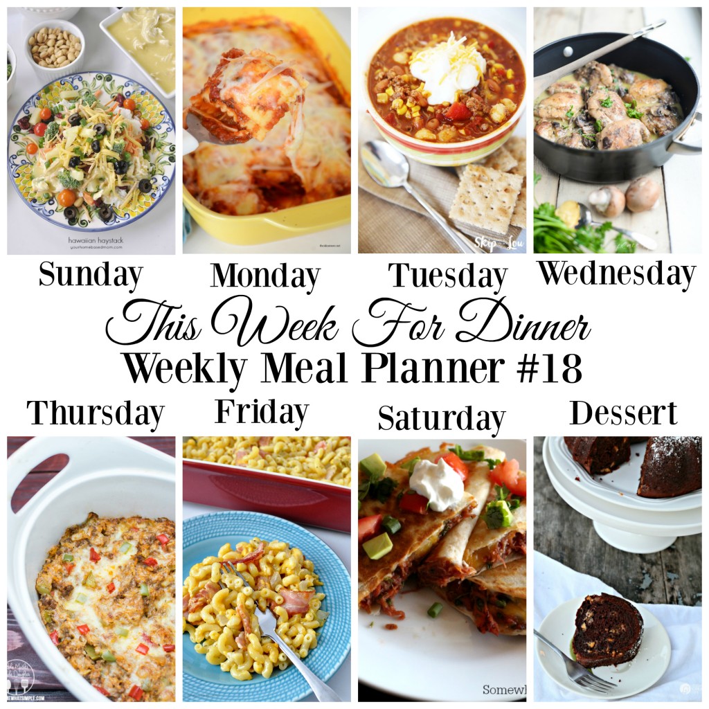 Meal planner 18