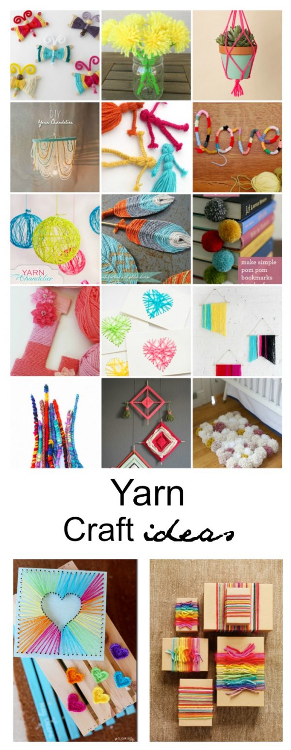 How to Make Yarn Crafts for Adults and Kids The Idea Room