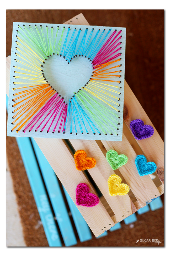 rainbow-crocheted-hearts-and-string-art-tutorial