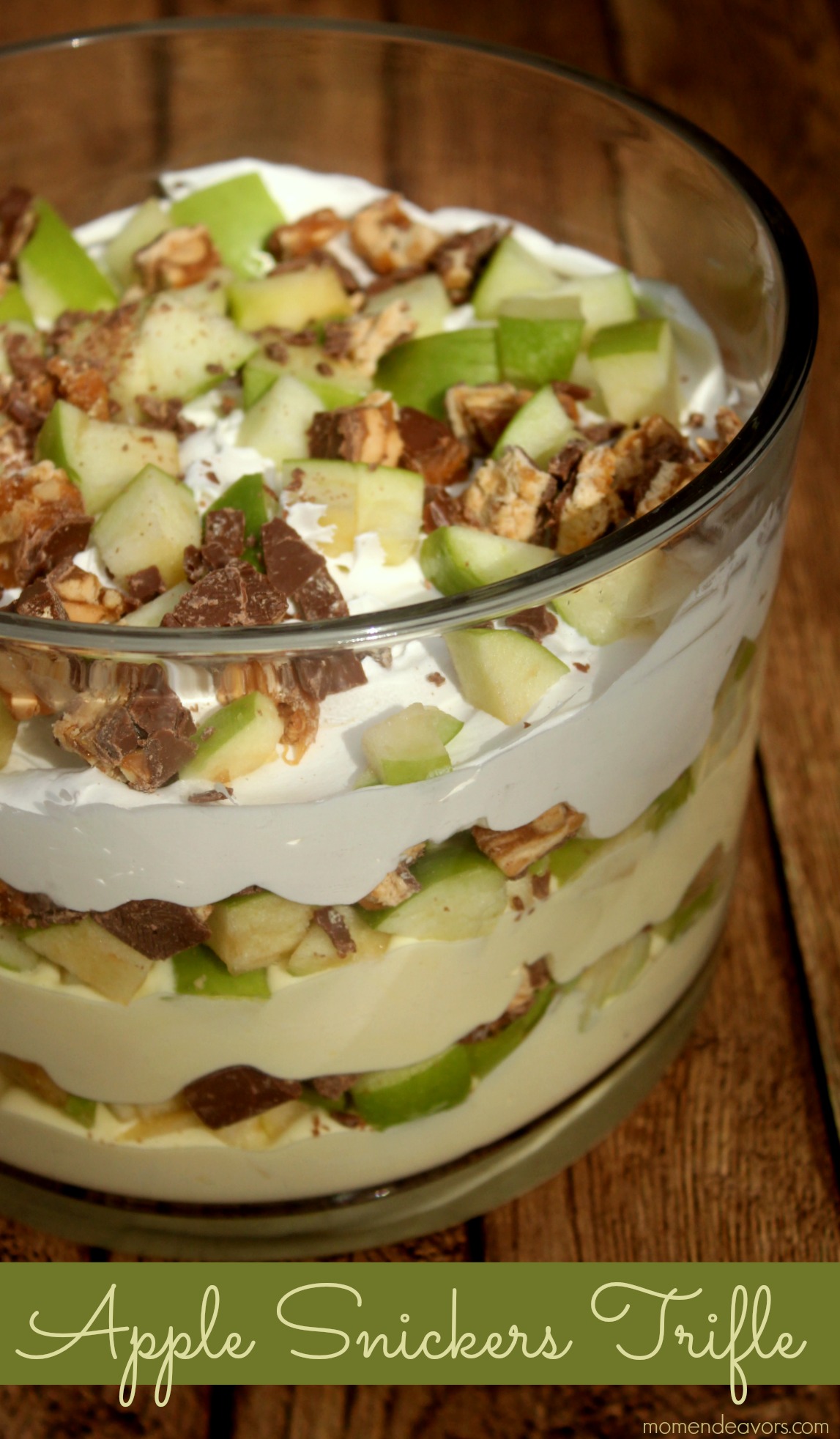 Apple-Snickers-Trifle