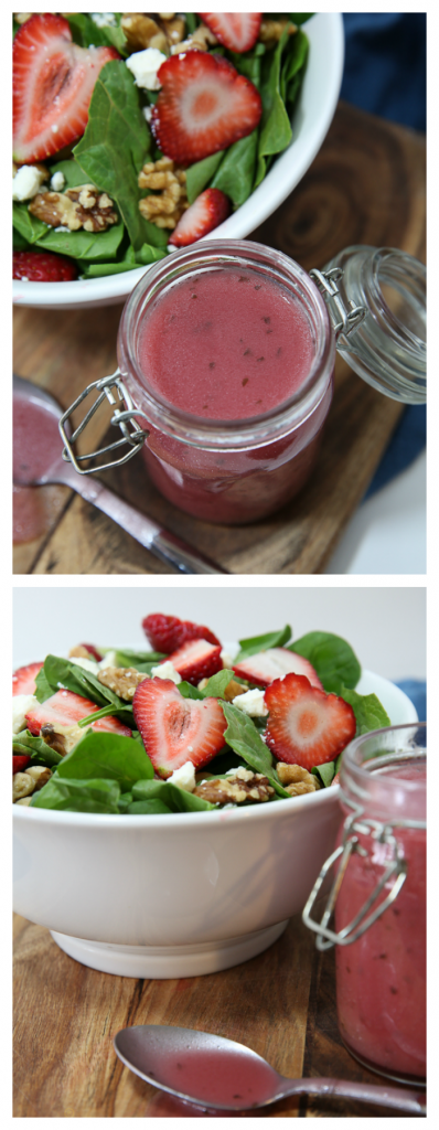 strawberry-spinach-salad-dressing and recipe pin