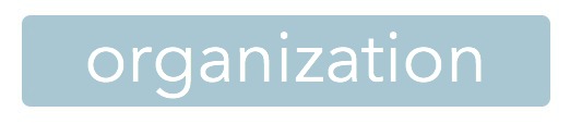 blank blue button blog organization