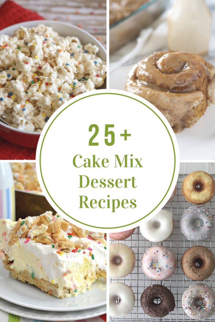 Cake Mix Dessert Recipes The Idea Room