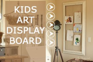 DIY Kids Art Displays - The Idea Room