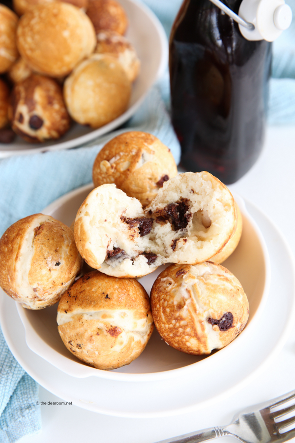 Chocolate Chip Pancake Poppers Recipe