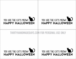 Halloween Cat Oreo Cookies