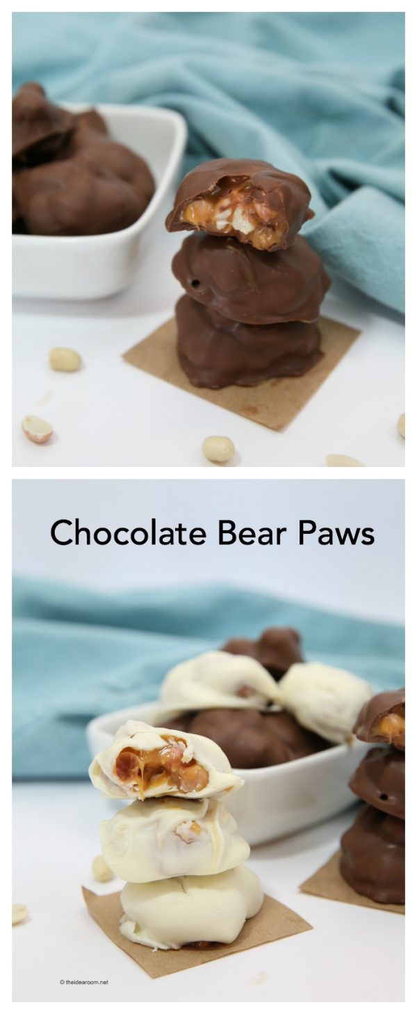 How to Make Chocolate Covered Bear Paws The Idea Room