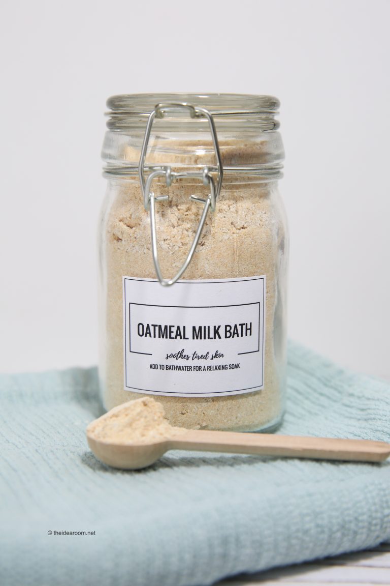 How to Make Oatmeal Milk Bath The Idea Room