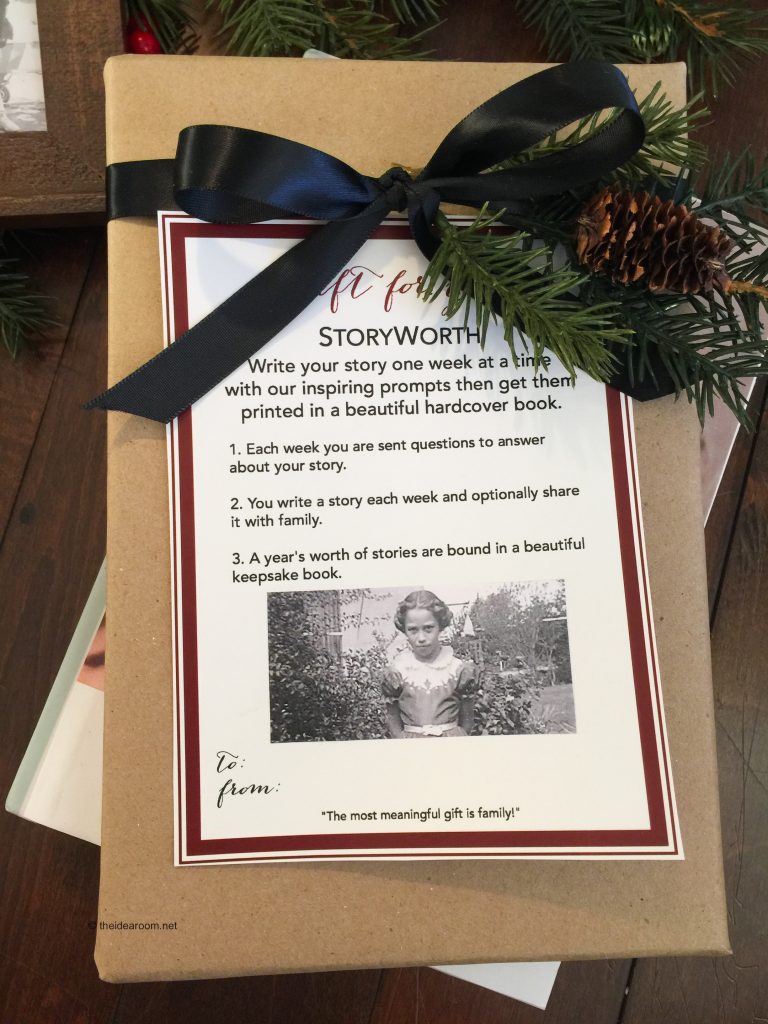 StoryWorth Gift Card For Mom And Dad The Idea Room