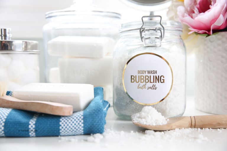 diy bubbling bath salts recipe