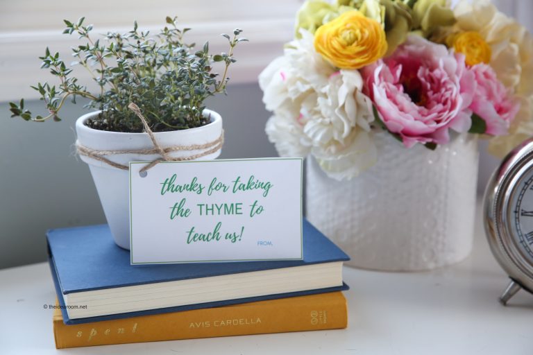 Teacher Appreciation Gifts Herb Planter The Idea Room