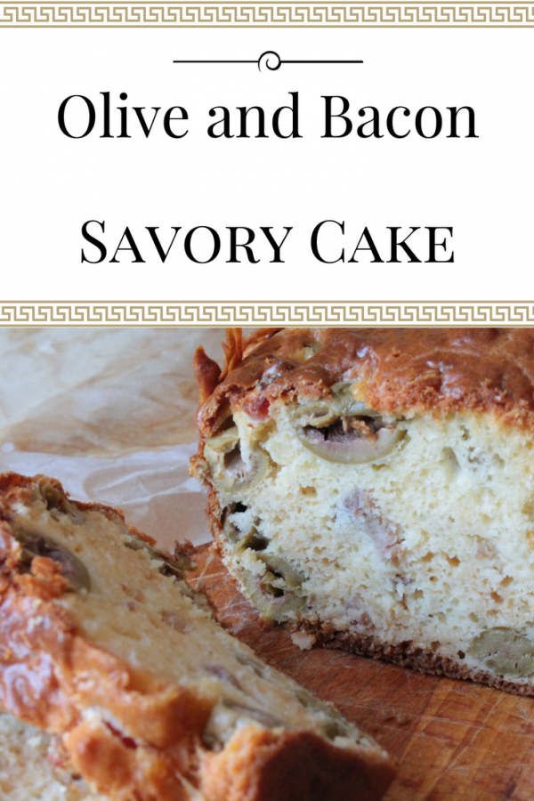 Olive and Bacon Savory Cake Recipe The Idea Room