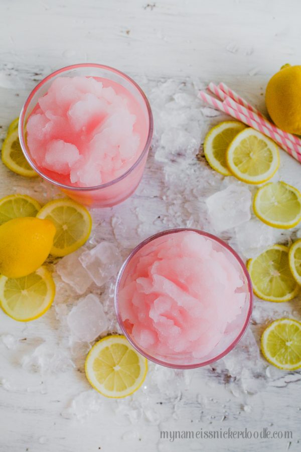 Pink Lemonade Slush - The Idea Room