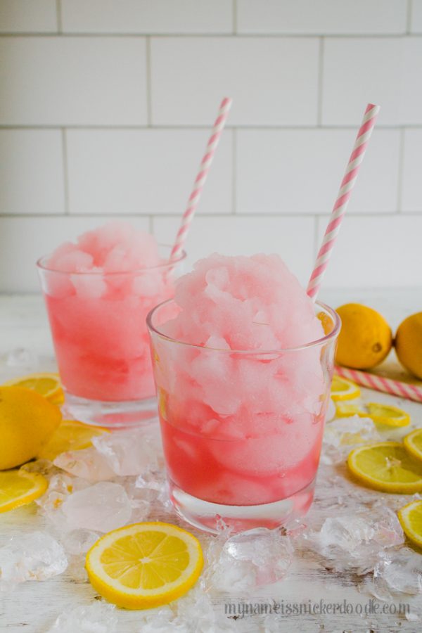 Pink Lemonade Slush - The Idea Room