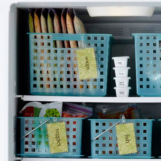 Refrigerator and Freezer Organization Ideas - The Idea Room
