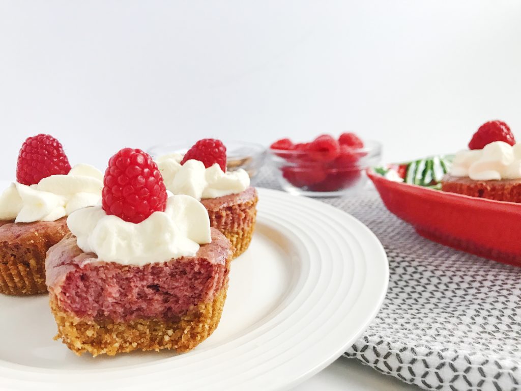 Mini Raspberry Almond Cheesecakes Recipe The Idea Room