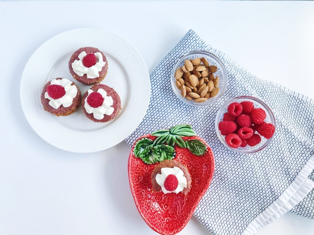 Mini Raspberry Almond Cheesecakes Recipe Mini Raspberry Almond Cheesecakes Recipe
