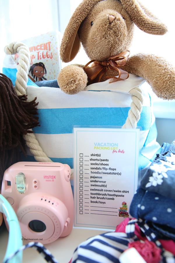 Vacation Packing List Printable