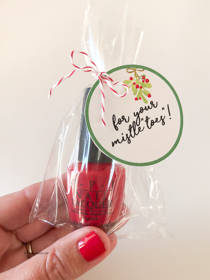 Mistletoes-Nail-Polish-Gift -Idea