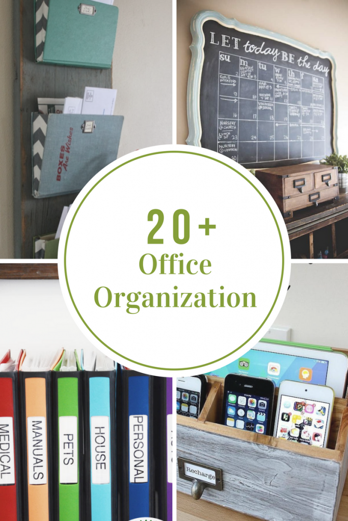 20 Office Organization Tips - The Idea Room