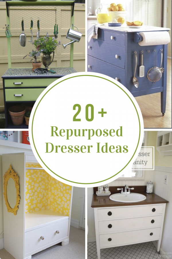 How to Make Repurposed Dresser Ideas The Idea Room
