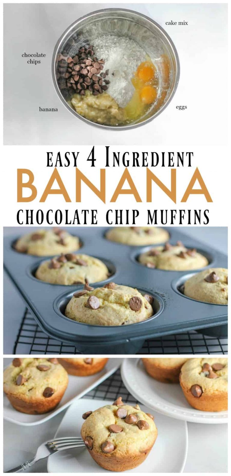 Banana Chocolate Chip Muffins The Idea Room