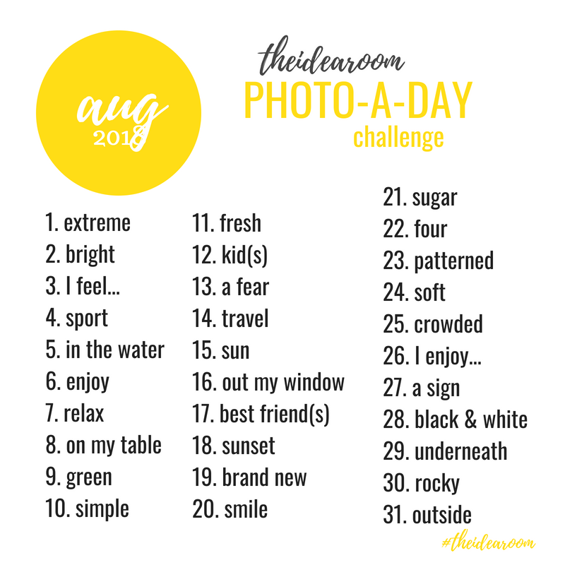 August Photo Of The Day Challenge 2018