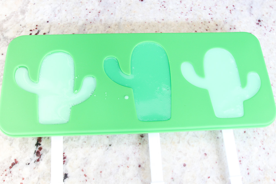 Green Cactus Soap Molds