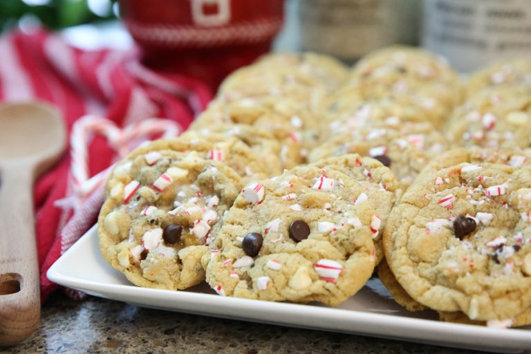 Peppermint Chocolate Chip Cookies The Idea Room