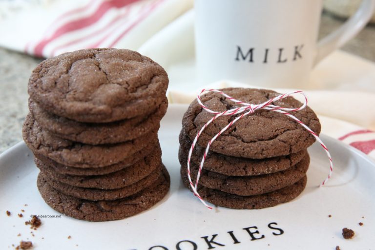 Chocolate Sugar Cookies Recipe The Idea Room