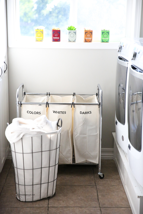 Laundry Room Organization Labels - Over The Big Moon
