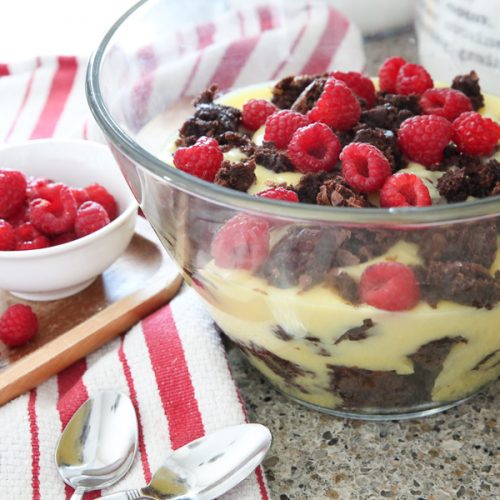 Brownie Trifle The Idea Room