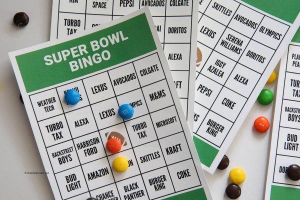 Super Bowl Bingo - The Idea Room