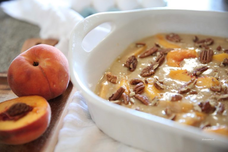 Peach Cake Recipe (+VIDEO) - The Idea Room